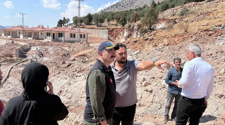 Kaymakam Sungur, Kırsal Konut Projelerini Yerinde Gözlemledi