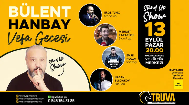 Mizah ve Vefa Sahnede: Bülent Hanbay Anısına Özel Gece