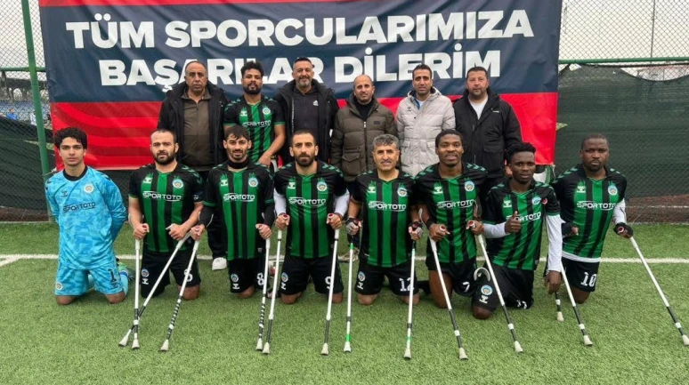 Malatya Bşb Ampute Futbol Takımı Deplasmanda Kazandı