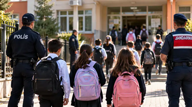 Okul Güvenliğinde Yeni Dönem: Polis Öğrencilerden Önce Görevde Olacak