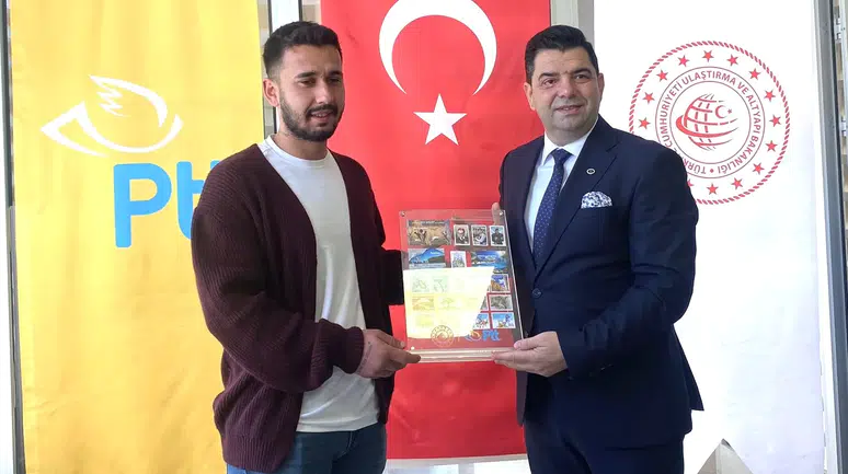 Malatya PTT'den 186. Yıla Özel 186 Müşteriye Plaket