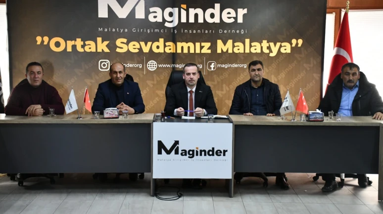 Yazıhan Muhtarları MAGİNDER’de İlçenin Sorunlarını Masaya Yatırdı