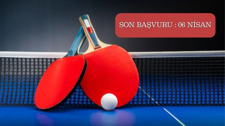 Malatya’da kurumlar arası masa tenisi heyecanı başlıyor: Dev lig için başvurular açıldı!