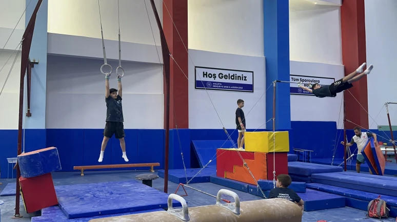 Malatya’da bir ilk: Artistik Jimnastik Yıldızlar Gelişim Kampı milli takım için kapılarını açtı!