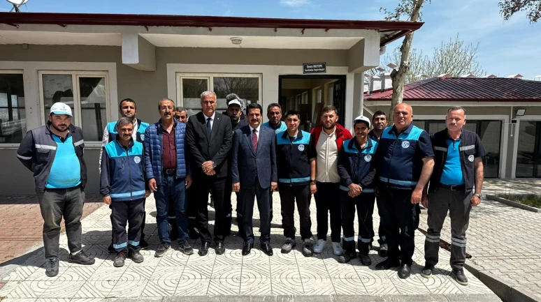 Bayram Taşkın Taziye Hizmetlerinin Merkezinde İnceleme Yaptı