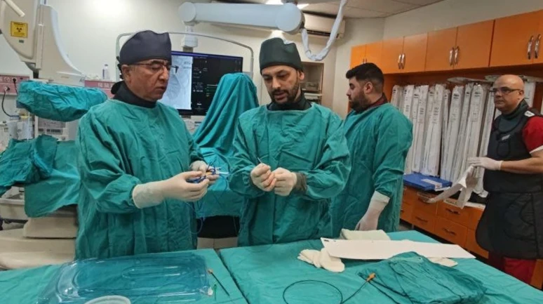 Malatya’da bir ilk: Tansiyon hastası genç kadın yeni yöntemle şifa buldu