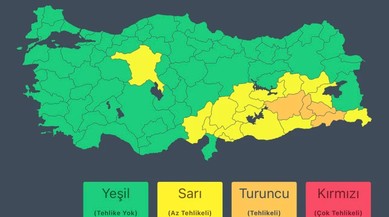 Meteoroloji'den Malatya İçin Sarı Kodlu Uyarı! Şiddetli Yağış Ne Zaman Başlayacak?