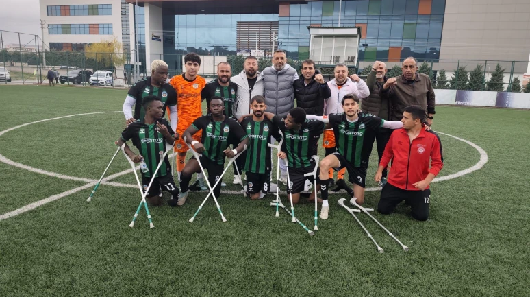 Malatya Ampute Konya Deplasmanında Coştu