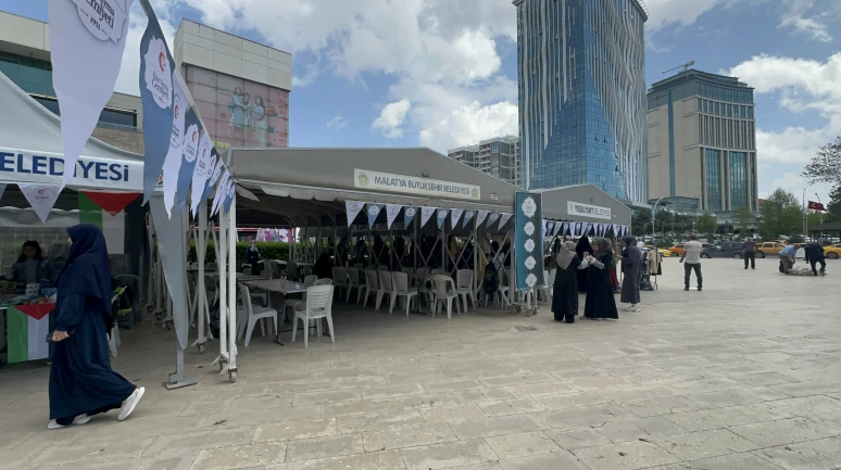 Gazze İçin Kermes Açıldı: “Malatya’dan Gazze’ye Kardeşlik Köprüsü”