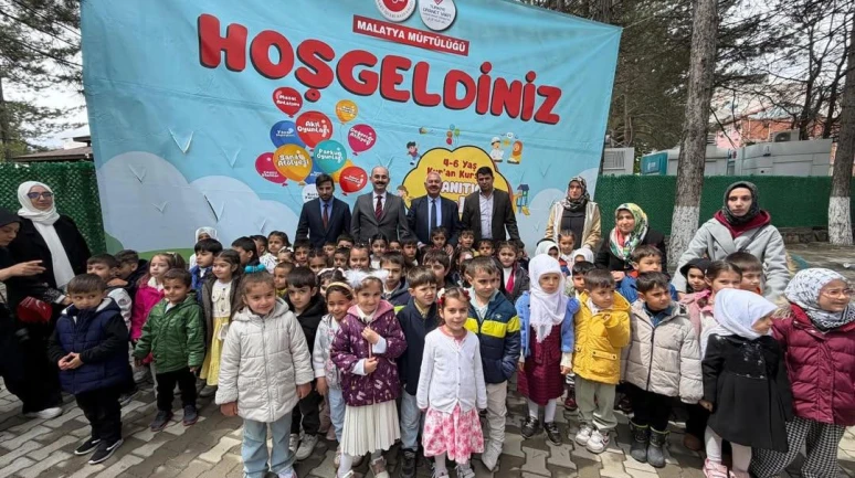 Doğanşehir’de Miniklere Yönelik Kur’an Kursu Tanıtıldı