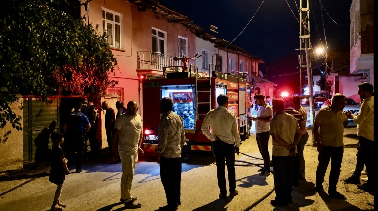 Patlama ihbarı üzerine ekipler olay yerine sevk edildi
