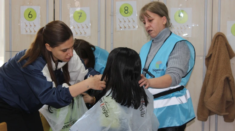 Çocuklara Umudu Getiren "BİGADEM" Projesi Minik Yüzlere Mutluluk Saçtı