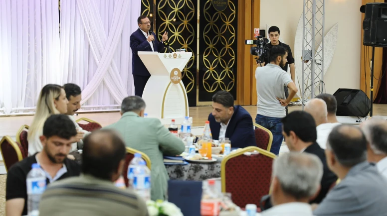 Cumhurbaşkanı Erdoğan’ın gelişi öncesi Malatya’da STK’larla istişare toplantısı düzenlendi