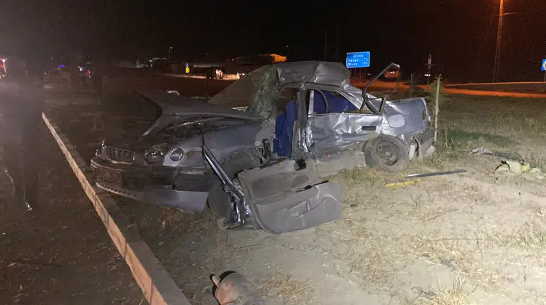 Hekimhan’da Feci Kaza: Minibüs ile Otomobil Çarpıştı, 1 Ölü, 1 Yaralı