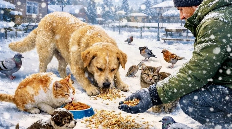 Malatya İHH’dan Merhamet Çağrısı: "Kapının Önüne Bir Kap Yem Koy"