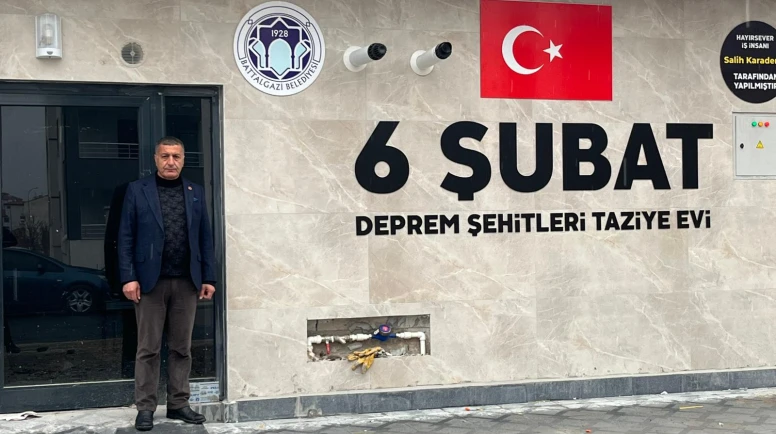 Malatya’da İlk: 6 Şubat Deprem Şehitleri Taziye Evi Açılıyor