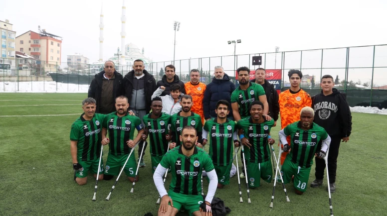 Malatya Ampute Futbol Takımı Tarih Yazdı: Çeyrek Finalde