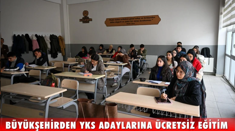 Malatya Büyükşehir’den YKS Adaylarına Ücretsiz Eğitim Desteği