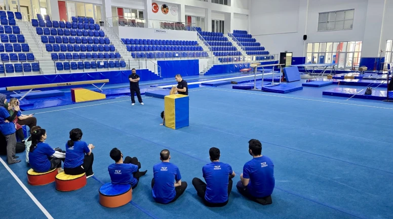 Malatya'da antrenörlere cimnastik eğitimi: TCF Akademi bölge programı tamamlandı!