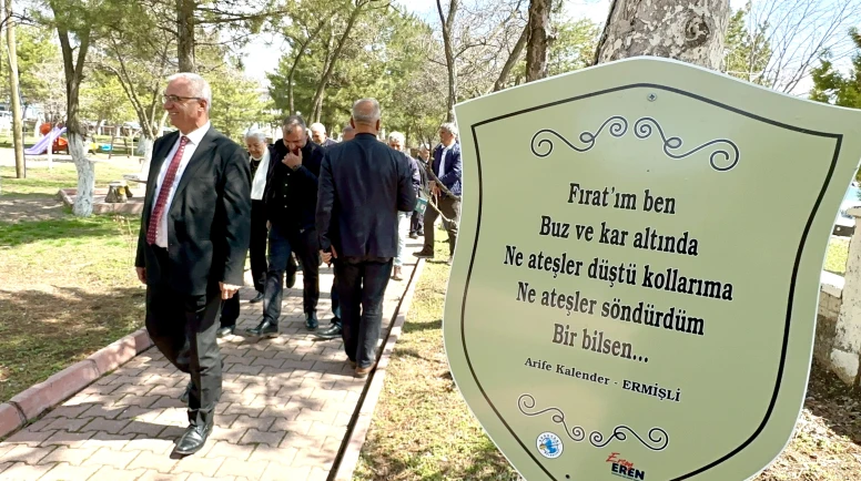 Arguvan’da ağaçlar türkü açtı: Belediye’den kültürel mirasa anlamlı dokunuş!