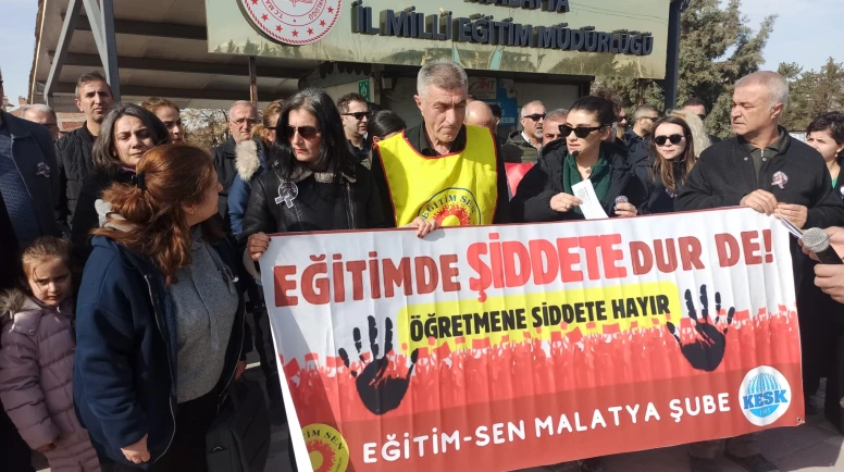 Eğitimde Şiddete Karşı Okul Güvenliği Çağrısı: Malatya'da Eylem