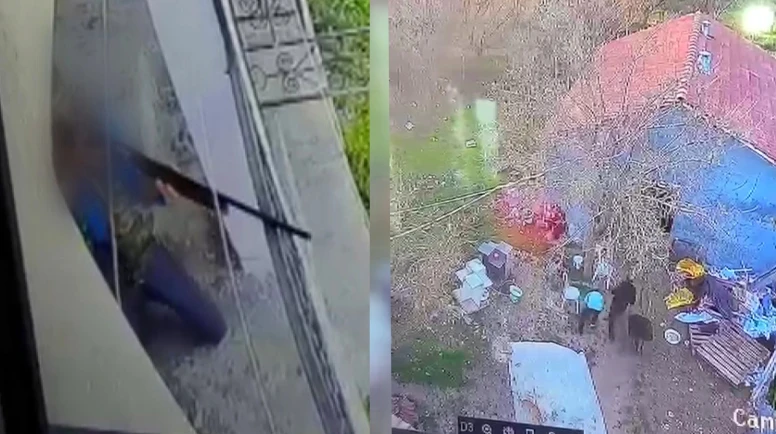 Komşu Kavgasında Tüfekli Saldırı Kamerada: Şüpheli Serbest Bırakıldı