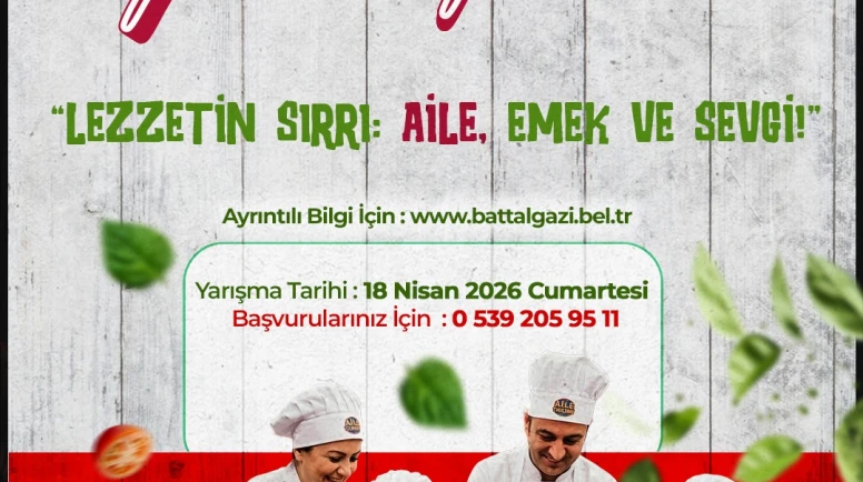 Battalgazi’de lezzet yarışı: "Battalgazi Sofrasında Aileler Yarışıyor" başlıyor