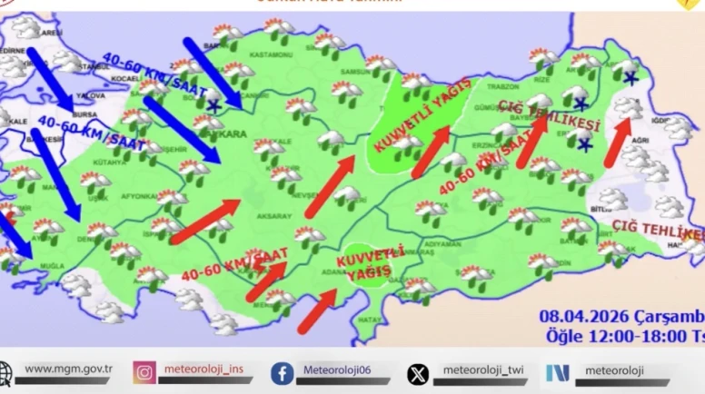 Malatya’da kayısı üreticisine zirai don uyarısı: 12 Nisan’a kadar sürecek