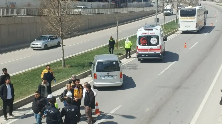 Malatya Çevreyolu’nda Korkutan Yolcu Otobüsü Kazası