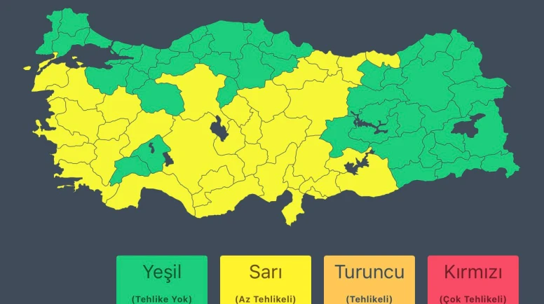 Kuvvetli Yağış Uyarısı: Komşu İller İçin Dikkat Çağrısı