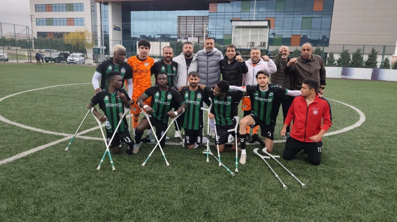 Malatya Ampute Konya Deplasmanında Coştu