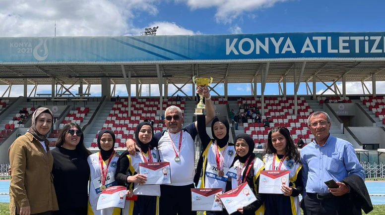 Akşemsettin İşitme Engelliler Okulu Atletizmde Türkiye Şampiyonu Oldu