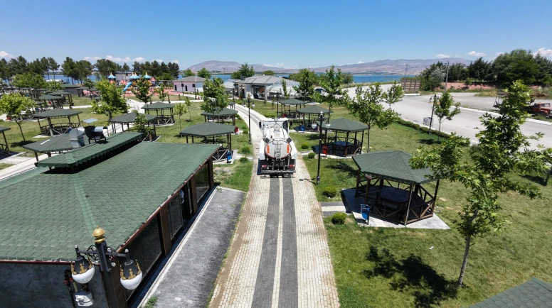 Battalgazi Belediyesi Kırkgöz Sahil Parkı’nı Yaza Hazırladı