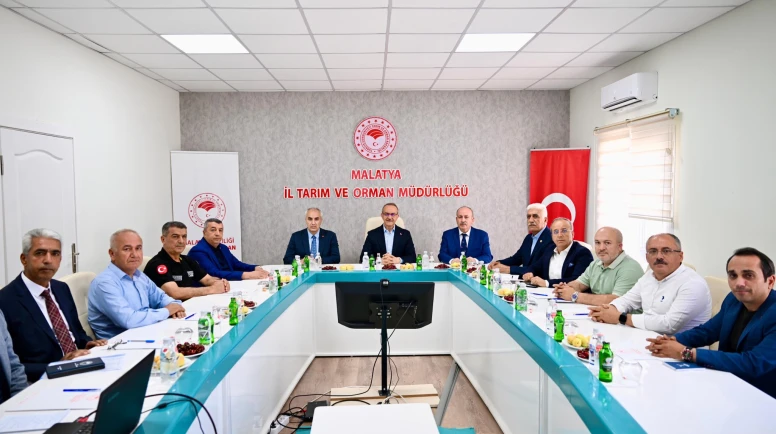 Malatya'da 2026 Kayısı Rekoltesi Raporu Değerlendirildi