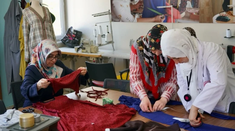 Yeşilyurt Mesleki Yaşam Merkezi’nde Üretim ve Öğrenme Bir Arada