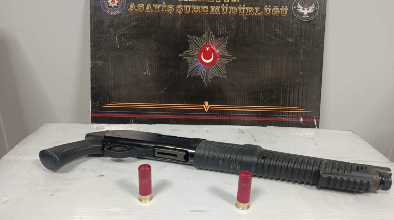 Malatya'da Silahlı Kavganın Şüphelisi Ruhsatsız Tüfekle Yakalandı