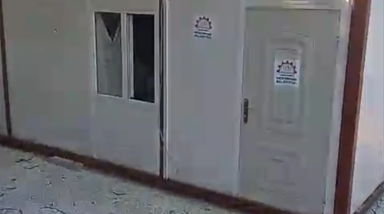 Yangında Evini Kaybeden Aileye Belediye Desteği..!