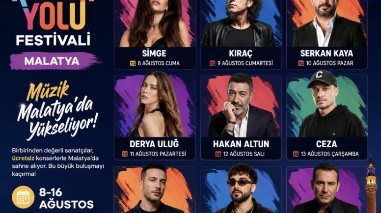 Kültür Yolu Festivali ile 9 Gün Boyunca Müzik ve Sanat Şöleni!