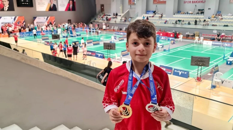 Yeşilyurt’un Gururu Kerem Eren Çelik'e Çifte Madalya!