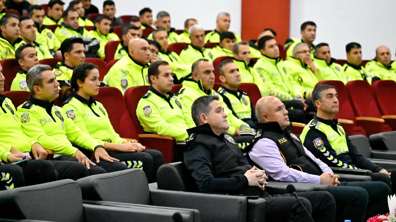 Malatya Emniyet Müdürü Kayhan Ay trafik güvenliği toplantısı