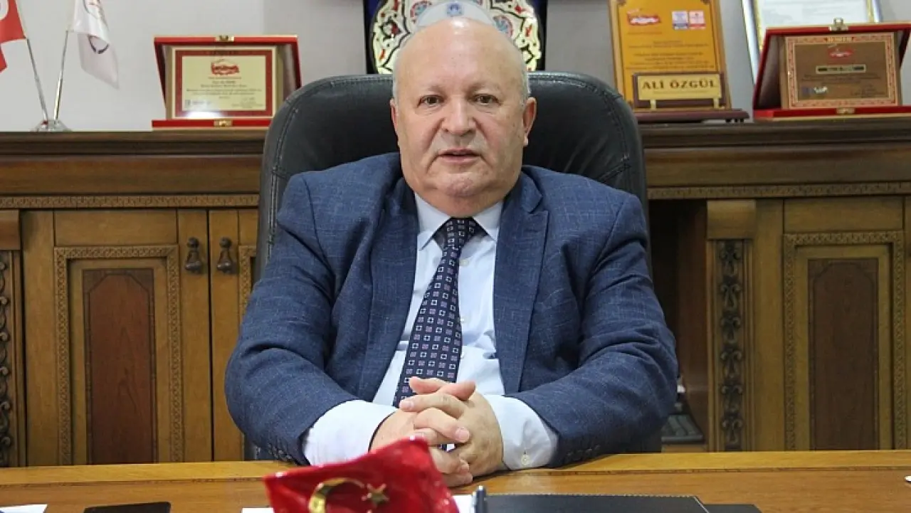 Malatya Emlakçılar Odası Başkanı Ali Özgül basın açıklaması