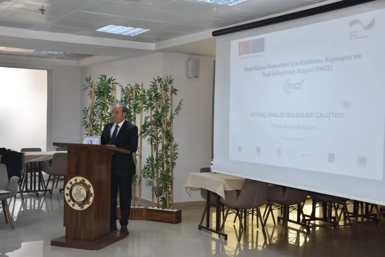 Malatya TSO Basri İlhan PACE projesi konuşması