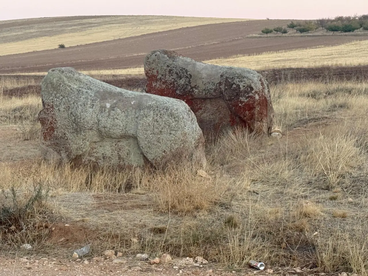 Darende Yeniköy Aslantaşlar tarihi eserleri genel görünüm