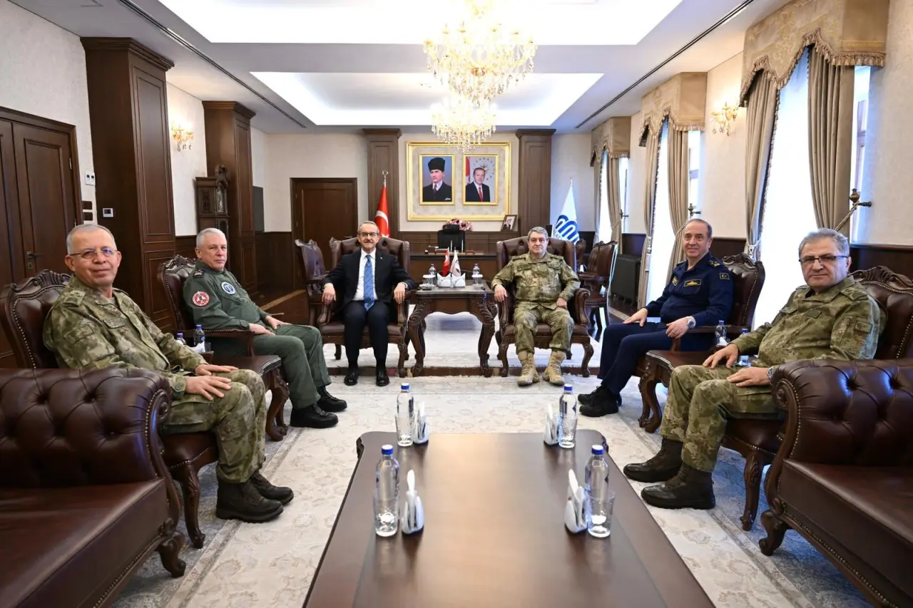 TSK komuta kademesi Malatya Valiliği ziyareti Vali Seddar Yavuz