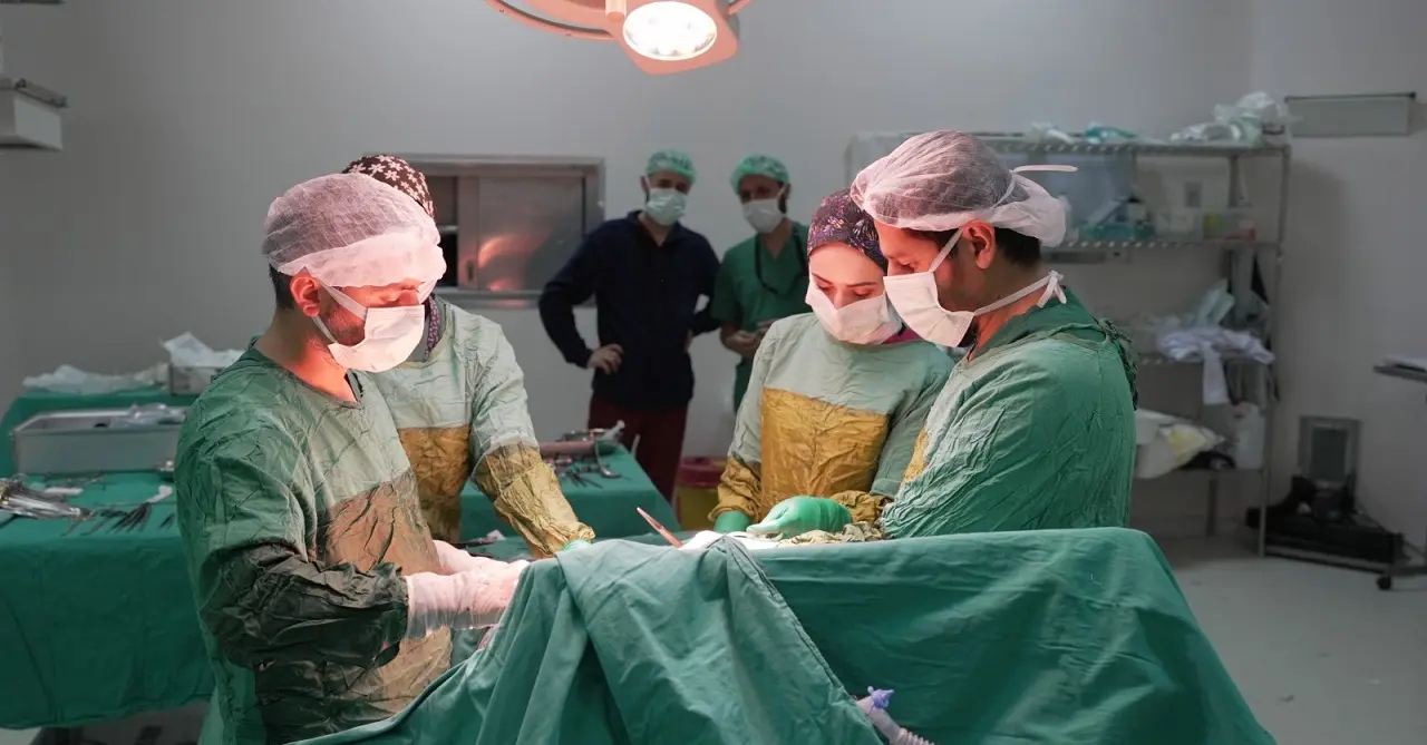 Malatya Eğitim ve Araştırma Hastanesinde gerçekleştirilen zorlu tümör ameliyatı
