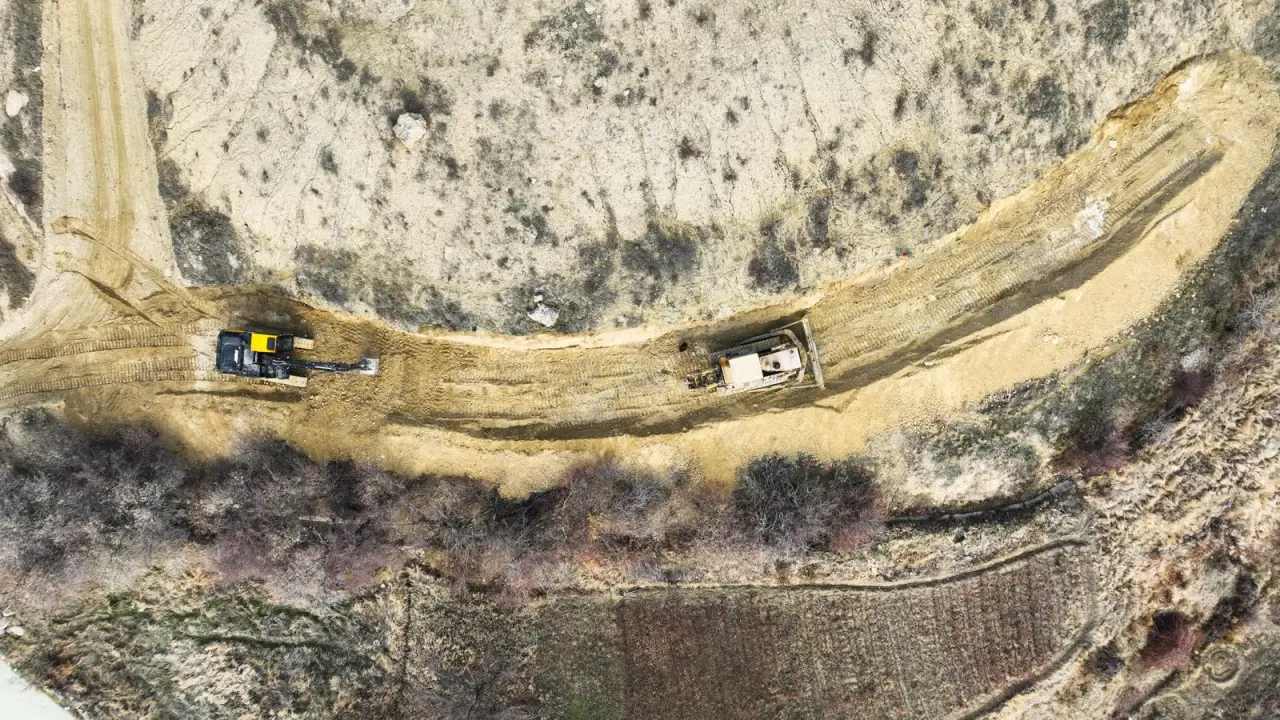 21 dönümlük alanda planlanan Millet Bahçesi projesinden genel görünüm