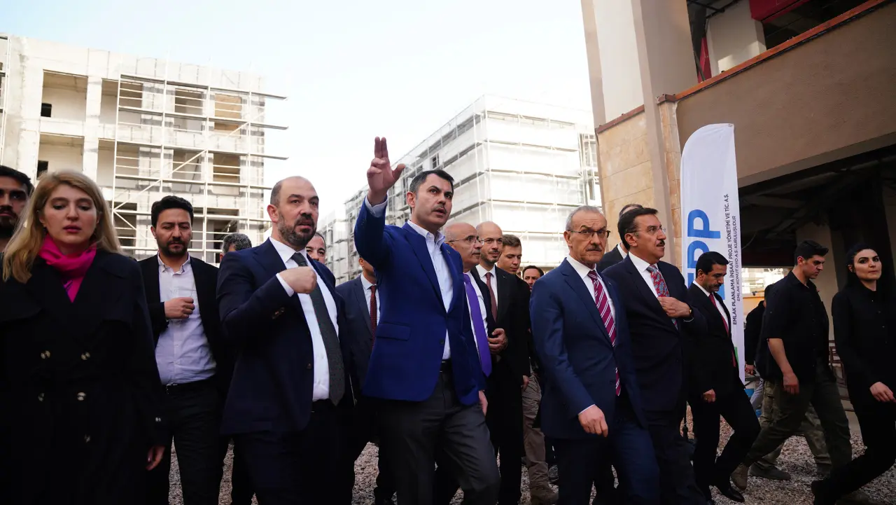 Deprem bölgesinde tamamlanan TOKİ konutları