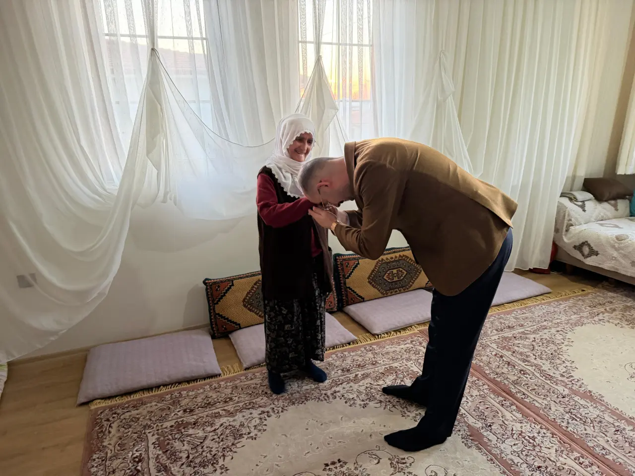 Doğanşehir Kaymakamı Ahmet Fatih Sungur köy evi ziyareti