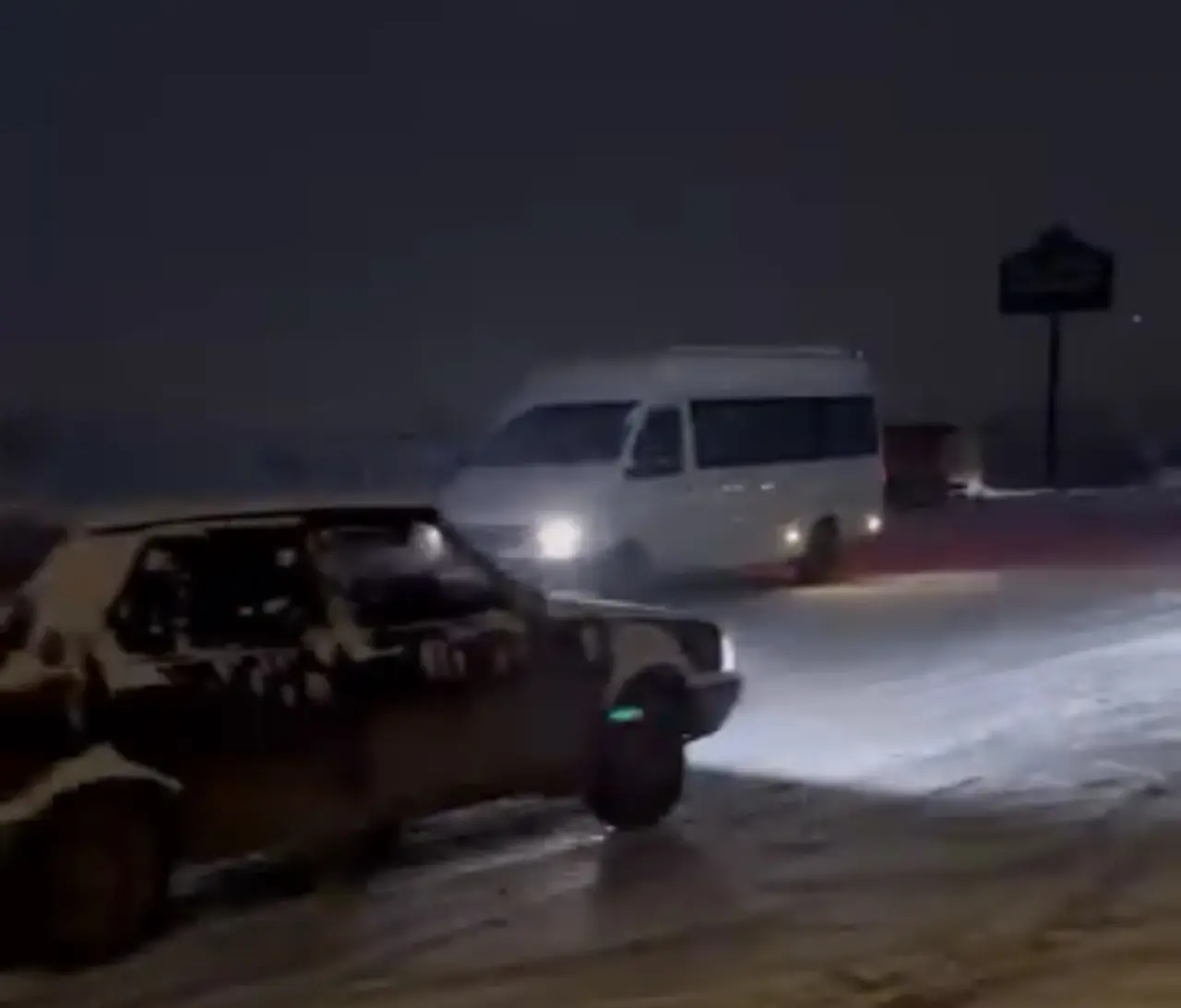 Malatya buzlanma kazası ve kar yağışı