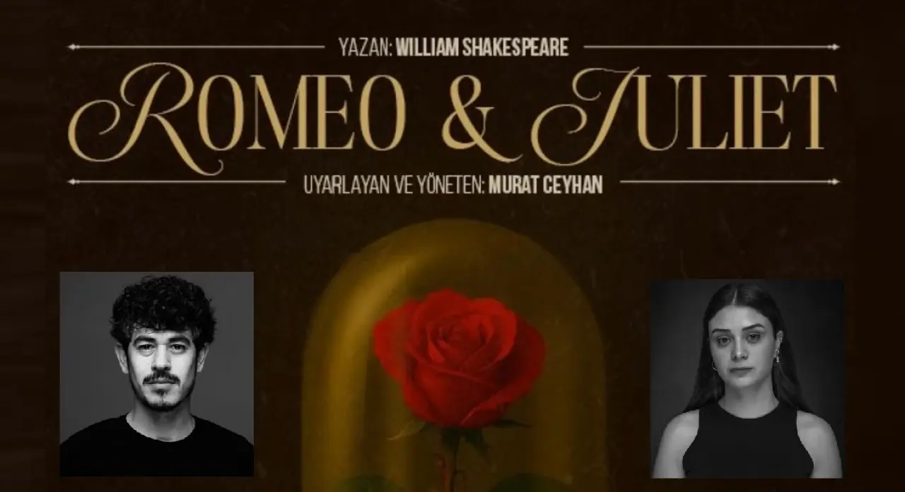 Romeo ve Juliet tiyatro oyunu afişi Malatya